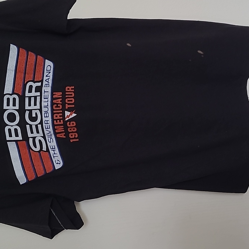 Vintage '86 Bob Seger and The Silver Bullet Band T - Picture 4 of 9